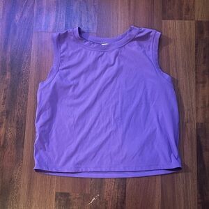 CVG Purple Crop top